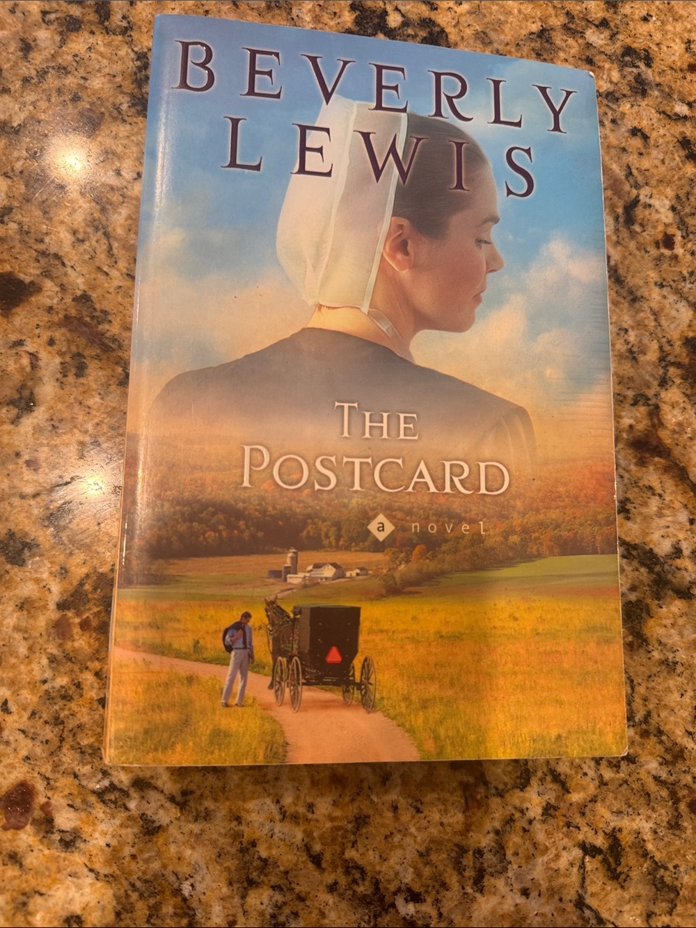 Beverly Lewis — The Postcard (Paperback) - Blue & Earth Tone Cover
